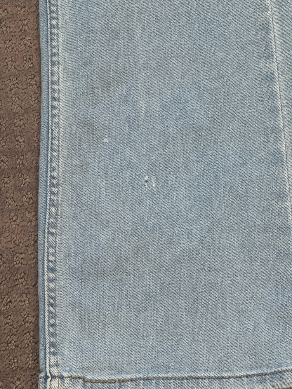 Levis 527 Slim Bootcut Light Wash Jeans Mens 32x38 Tall Light Blue - Picture 8 of 10